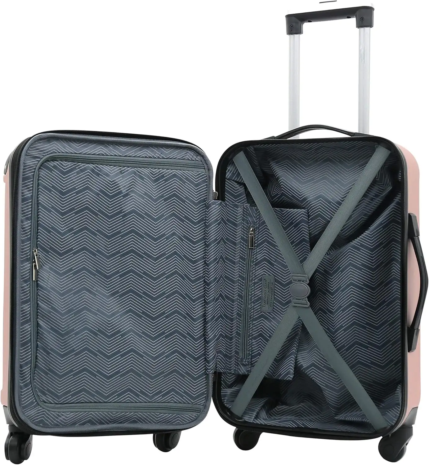 Travelers Club Midtown Hardside Luggage Travel, Rose Gold, 4-Piece Set - 91Mwgjoz9OL._AC_SL1500_